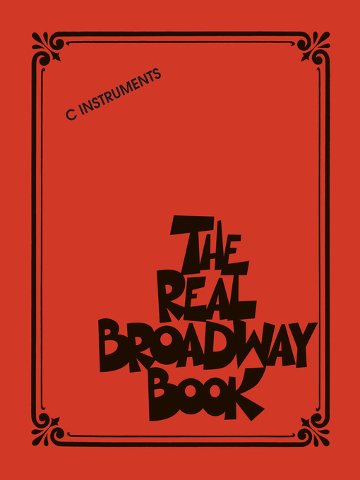 Title details for The Real Broadway Book by Hal Leonard Corp. - Available